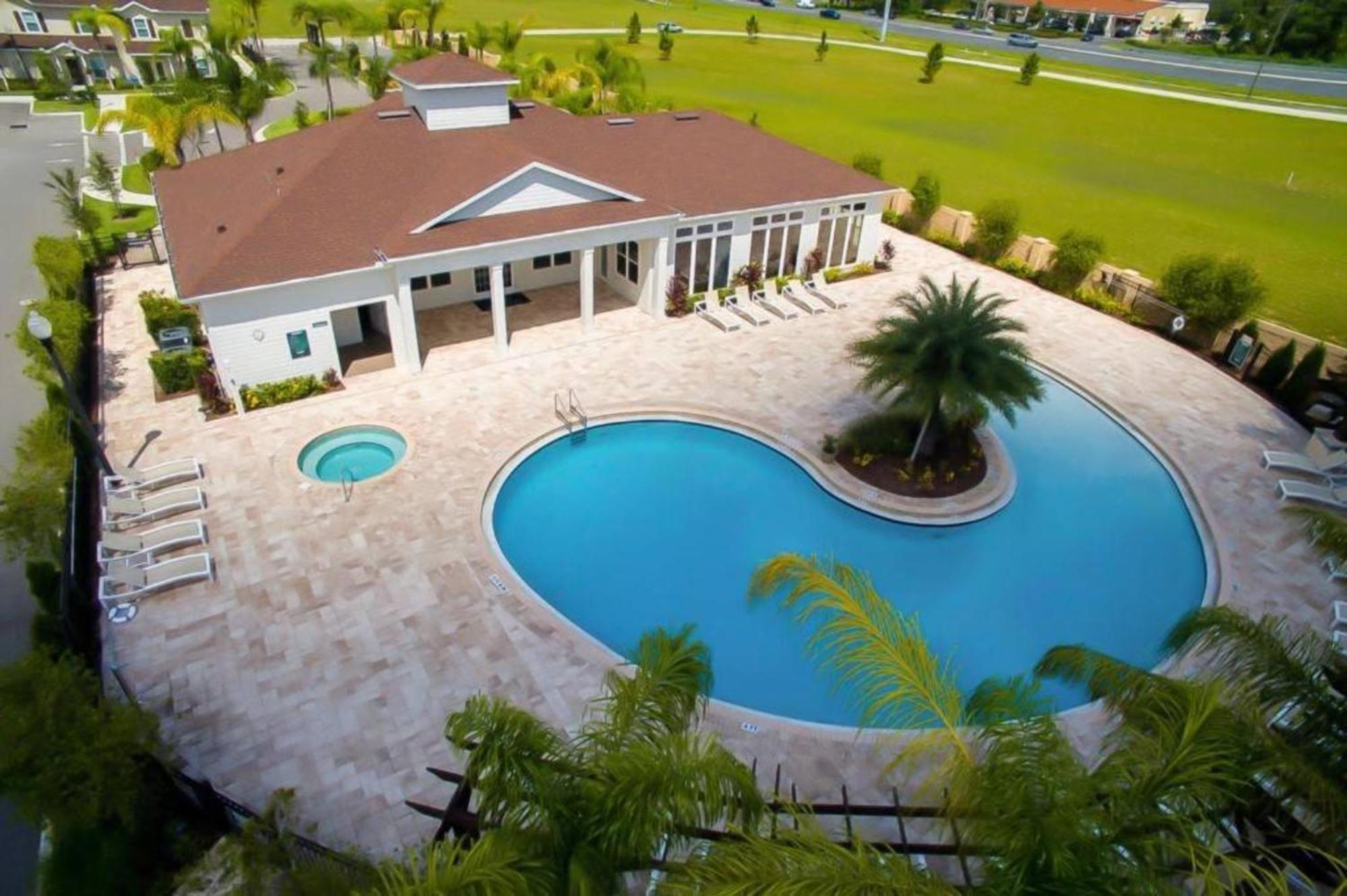 Villa 4Br Community Pool Across The Street Wl8989 Kissimmee Esterno foto